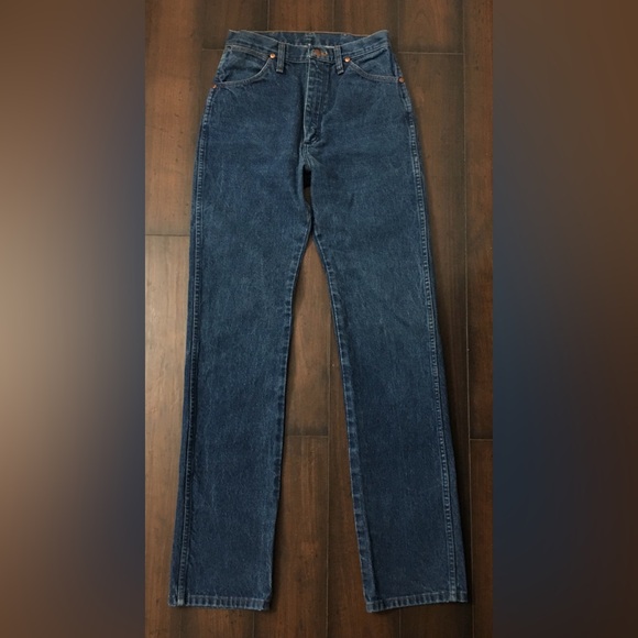 Vintage Wrangler High Waist Jeans 14MWZG Style - Picture 2 of 4